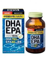 VIÊN UỐNG BỔ NÃO ORIHIRO DHA+EPA - 180 VIÊN